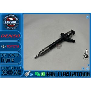 Common Rail Fuel Injector 095000-7640 For TOYOTA 2AD-FTV 23670-0R170 23670-0R120
