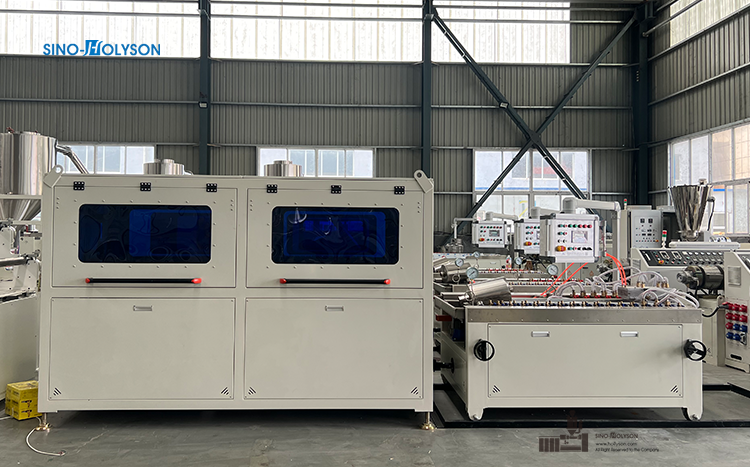 250-300mm PVC Wall / Ceiling Panel Making Machine for WPC Profiles