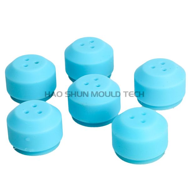 Blue Silicone Molding Vacuum Casting Prototype For Similar TPU Material With Tolerance Of +/-0.1mm