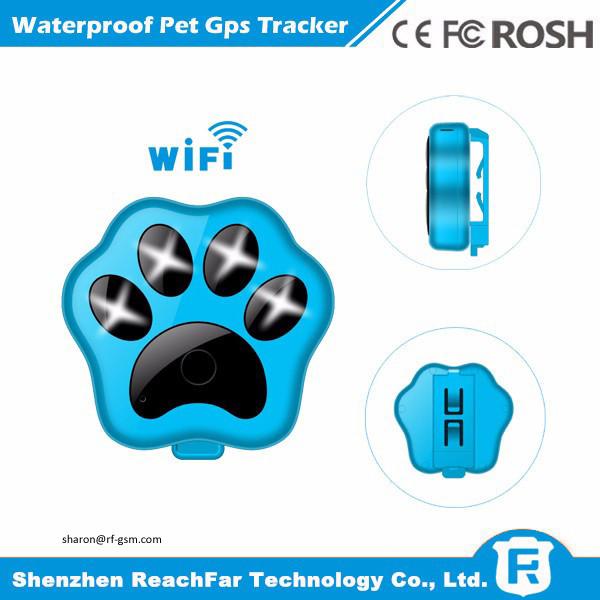 IP66 waterproof pet device made in china gps tracker manufacturer with wifi anti
