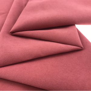 235gsm Polyester Suiting Fabric Plain Brushed Polyester Fabric stain Resistant
