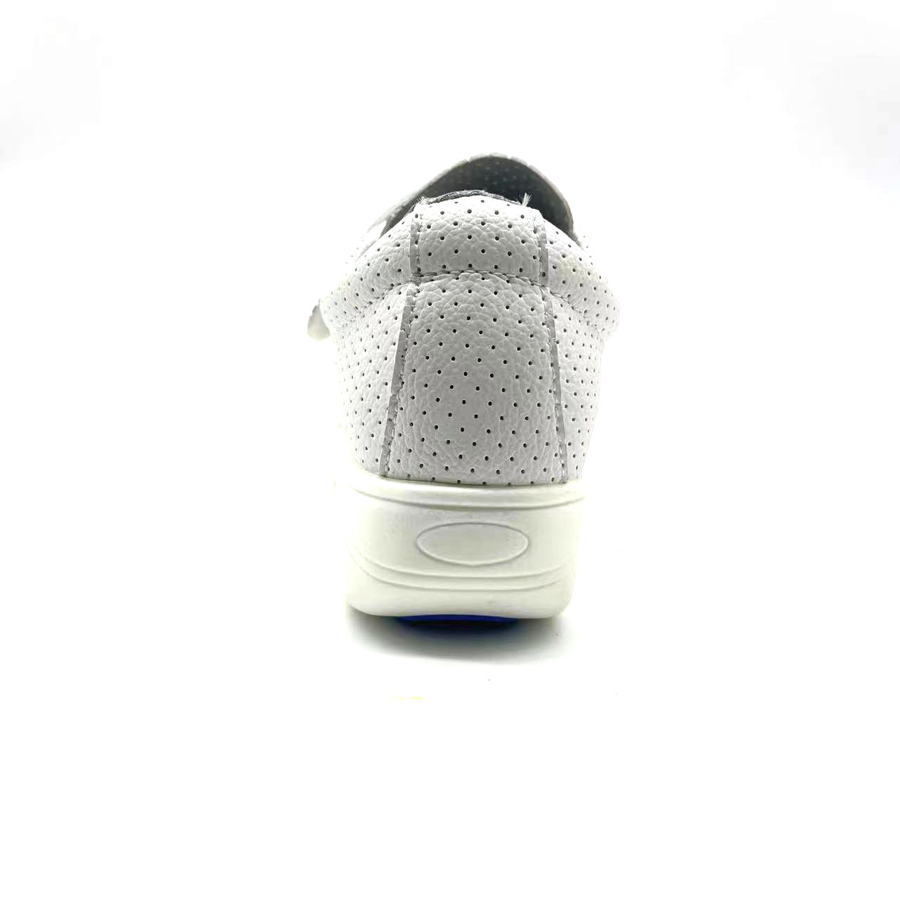White Nurse Safety Shoes Lightweight Breathable Steel Toe Shoes