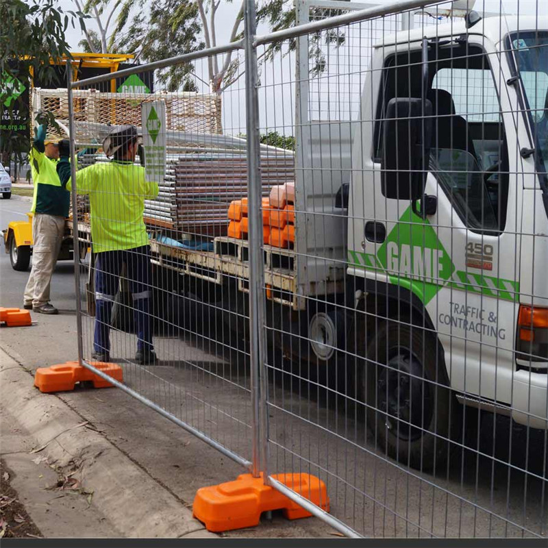 2400mm X 2100mm Galvanised Steel Temp Fence Panel 2mm