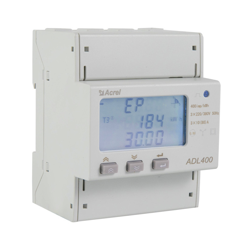 RS485 / Modbus-RTU 154~264Vac Din Rail Energy Meter ADL400