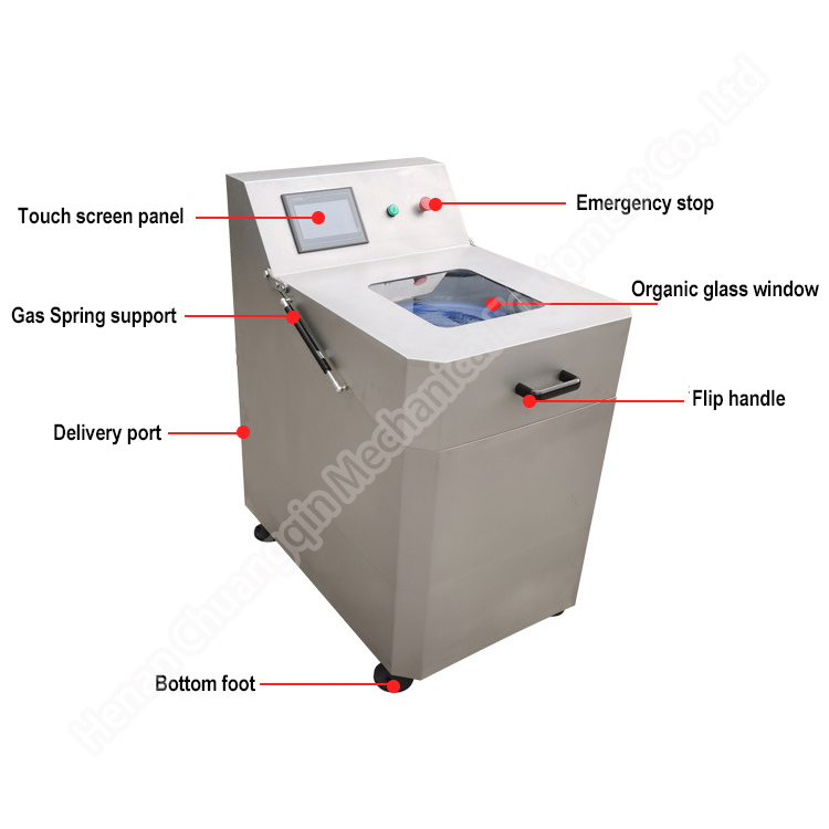 Centrifugal Vegetable Spin Dryer Machine 300-500kg/H Horizontal Airflow System