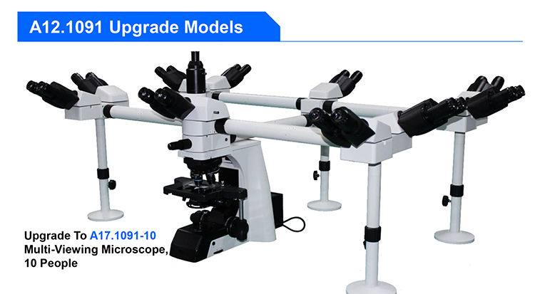 OPTO-EDU A12.1091-H Manual Research 25mm Science Lab Microscope
