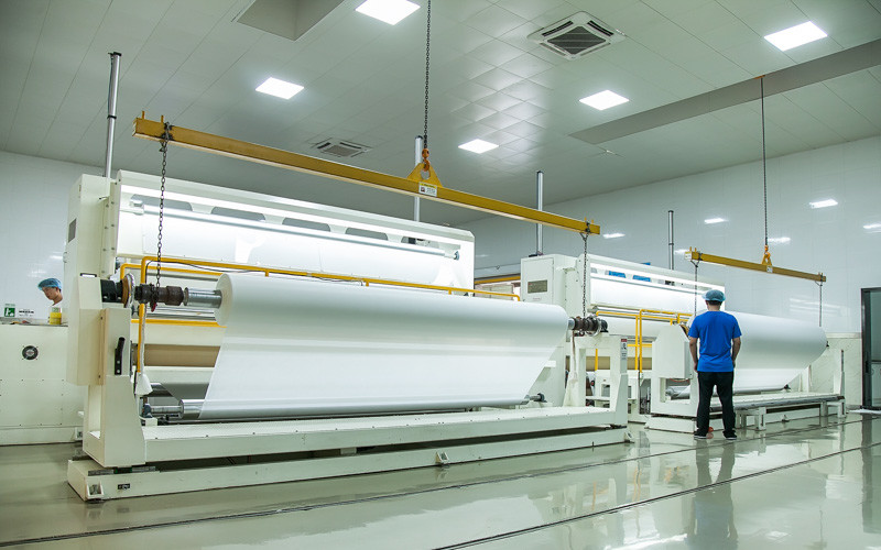 14cm 45gsm Industrial Spunlace Nonwoven Fabrics