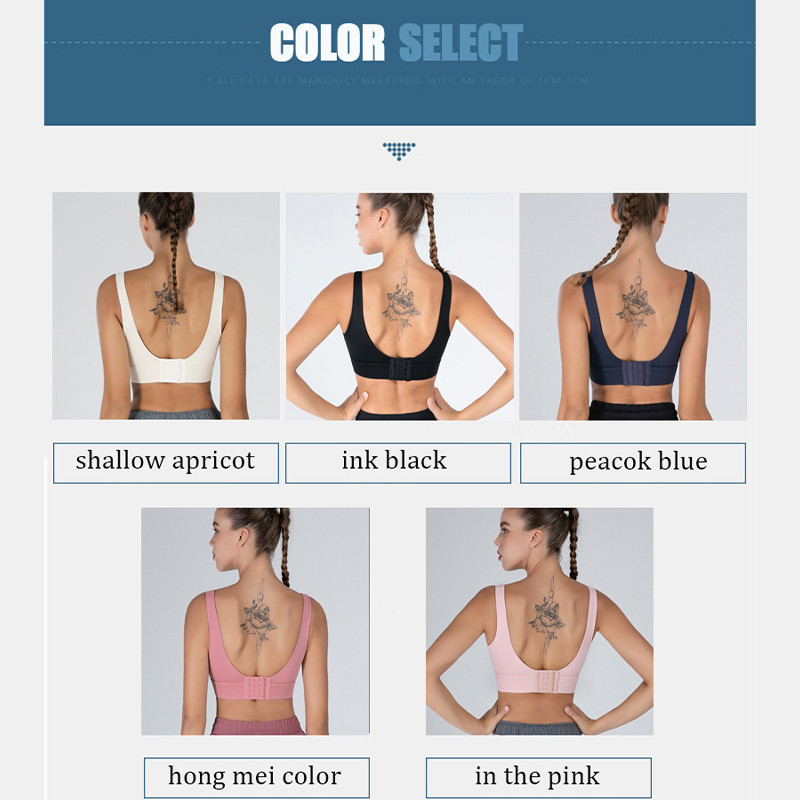 Nylon Plus Size Strappy Back Bra Breathable Oversize Crop Top Training Bra