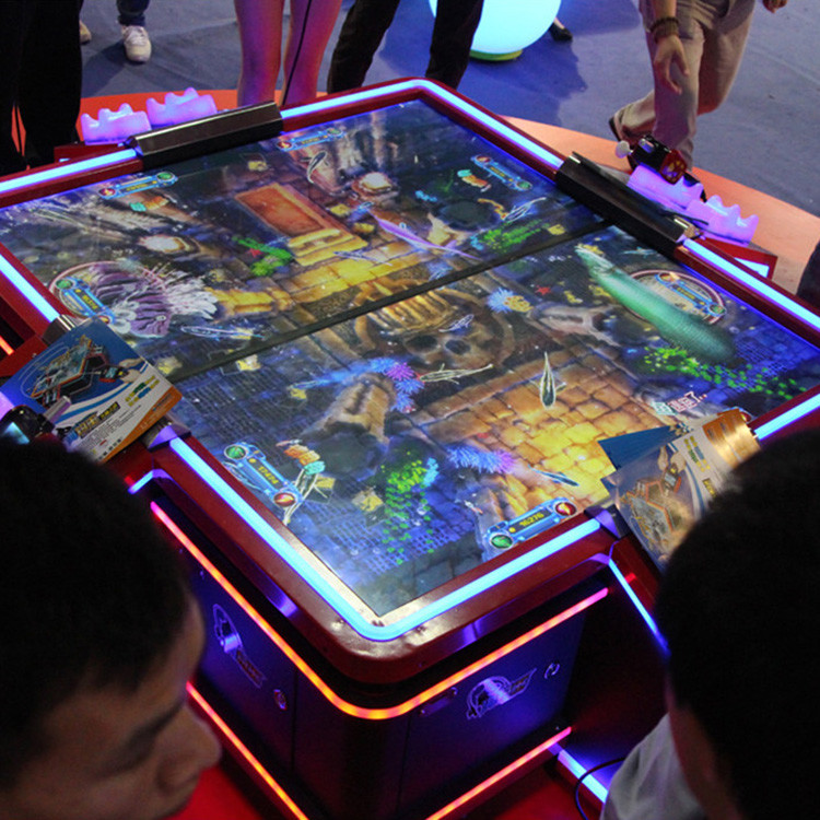 LCD HD Screen Kids Arcade Machine / Arcade Fishing Game Machine