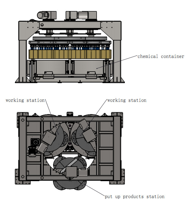 380V Digital CNC Polishing Machine For Copper Surface Industry Door Handles