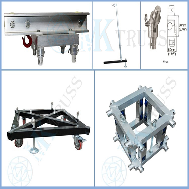 5000kg Load Portable Electric Light Tower Telescopic Lift Truss System Silver or Black