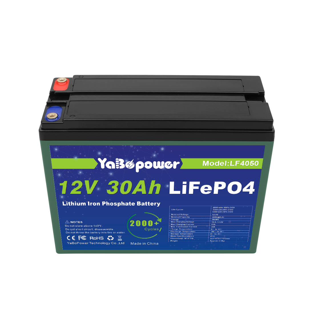12 Volt 12v 30Ah Lifepo4 Battery Cell Manufacturers