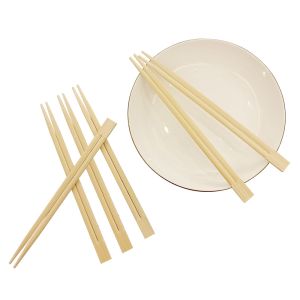 Custom Style Disposable Bamboo Chopsticks Smooth And Polish Surface for