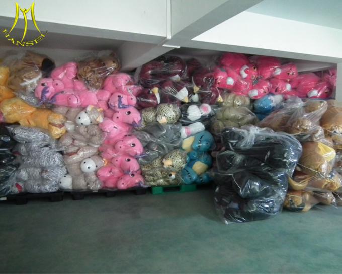 Hansel  coin operated plush walking animal adult ride on toys for mall Guangzhou factory