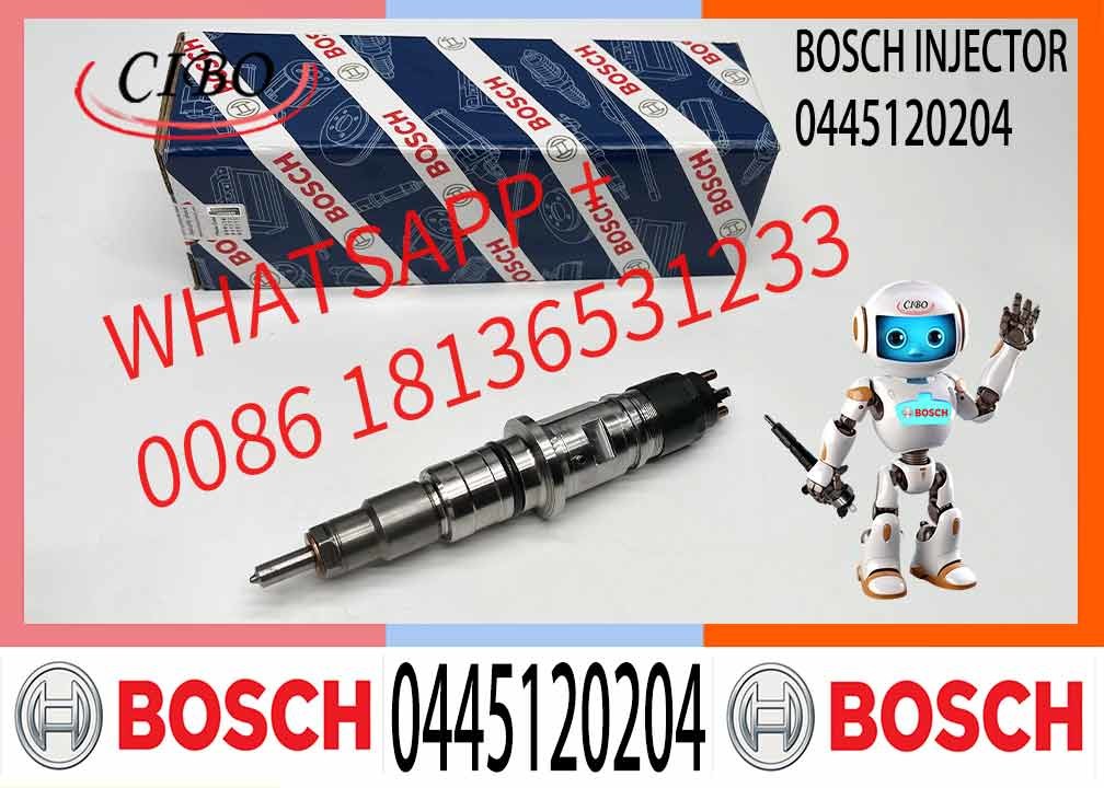 Diesel Fuel Injector 0445120161 0445120204 For Engine QSB4.5 QSB6.7 ISBe ISDe