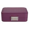 Buy cheap Durable Zippered Travel Mini Jewelry Organizer , Travel Jewelry Display Case from wholesalers