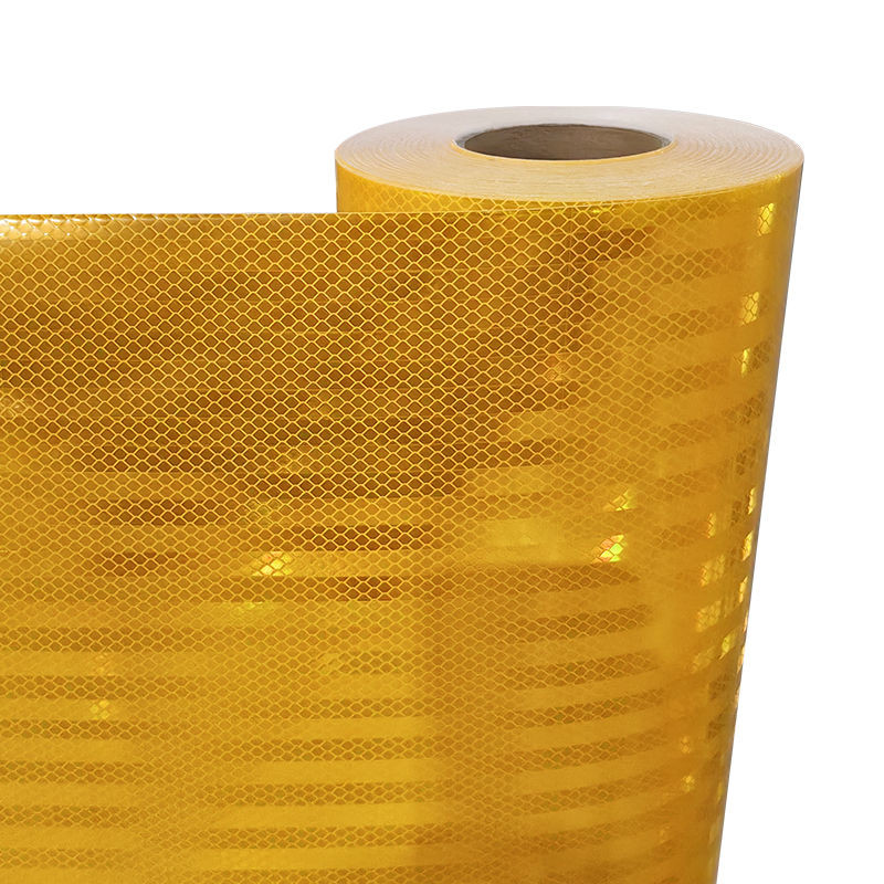 High Intensity Prismatic 1.22m*45.7m Certified 10 Years Micro Prismatic Retro Reflective Sheeting for Highway Safety Signs
