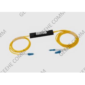 1x2 FBT Multimode Dual Window LC/UPC Fiber Coupler With ABS Box