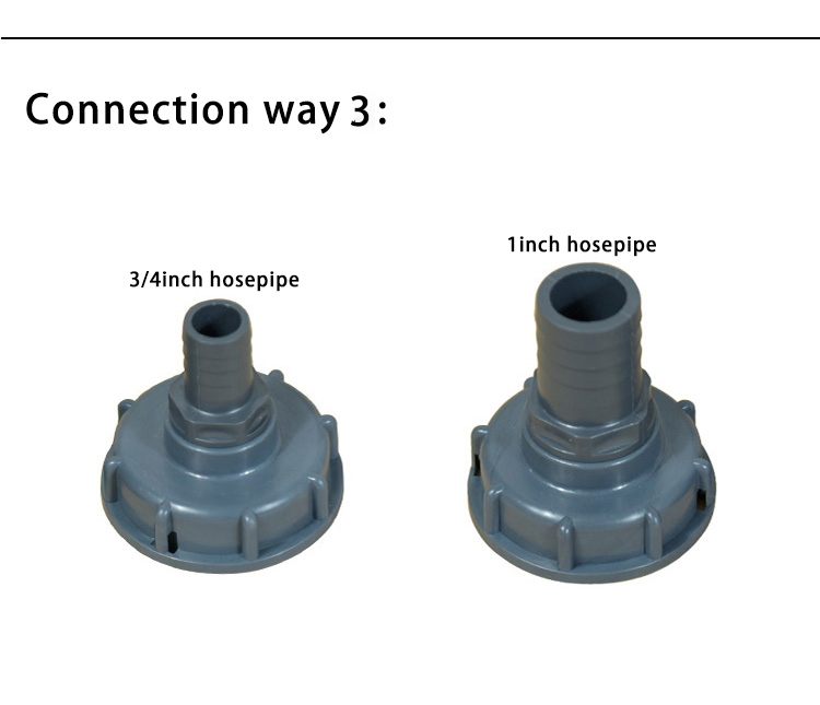 Customized Support OEM IBC Tank Adapter for Home Garden Hose Tap Thread Brass Ball Bibcock