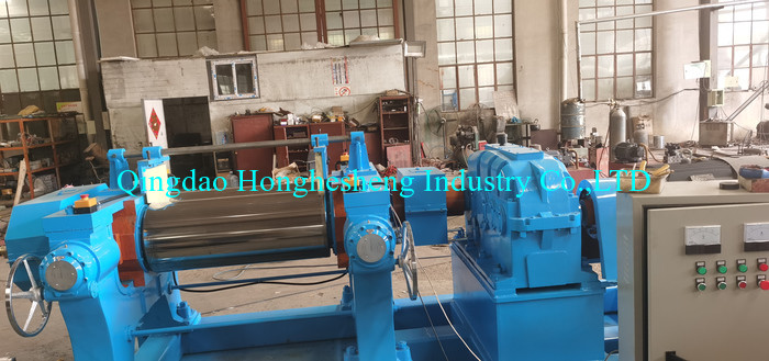 CE Open Two Roll Mixing Mill Machine XK250 10 Inches Rubber Mixing Roller