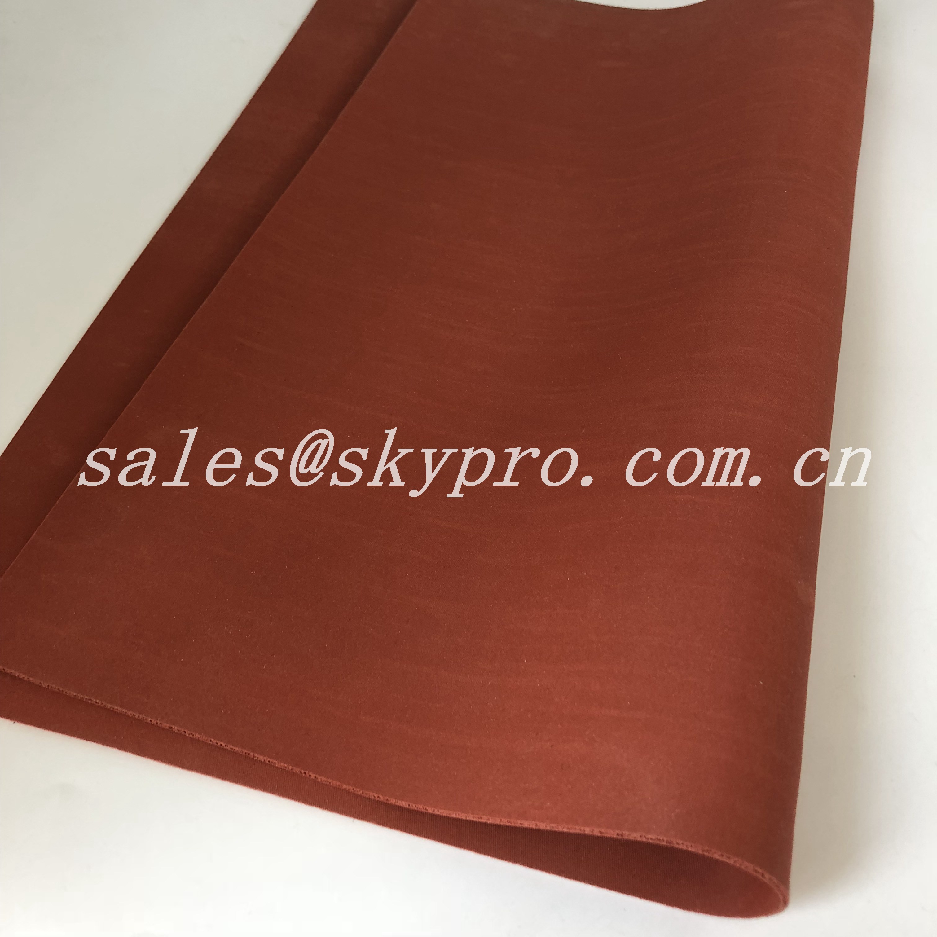 Red / Transparent Soft Flexible Silicone Rubber Foam Sheet Thickness 0.1-30mm