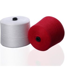 Virgin Recycled Polyester Spun Yarn 40S/3 With GRS Certificate