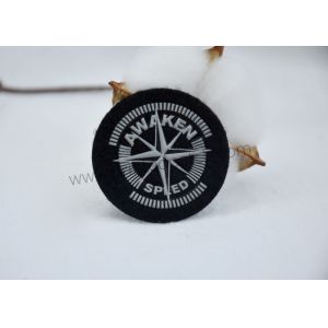 Black SGS 5cm 3M Reflective Velcro Patch High Frequency Technic