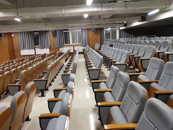 Customized Multiple Color Soft Back Folding Auditorium Chairs