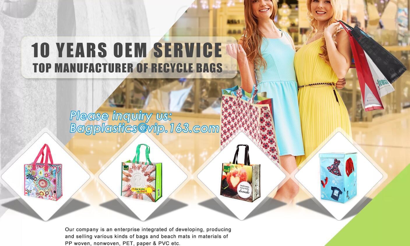 Eco friendly custom slogan laminated pp non woven bag with private logo, Home textile packaging non woven bag for bed sh