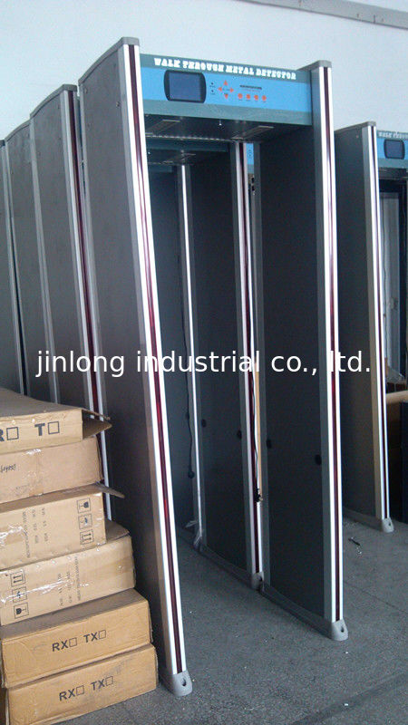 Walk through Metal Detector door，Door frame metal detector, JLS-200C(6 Zones&LCD display)