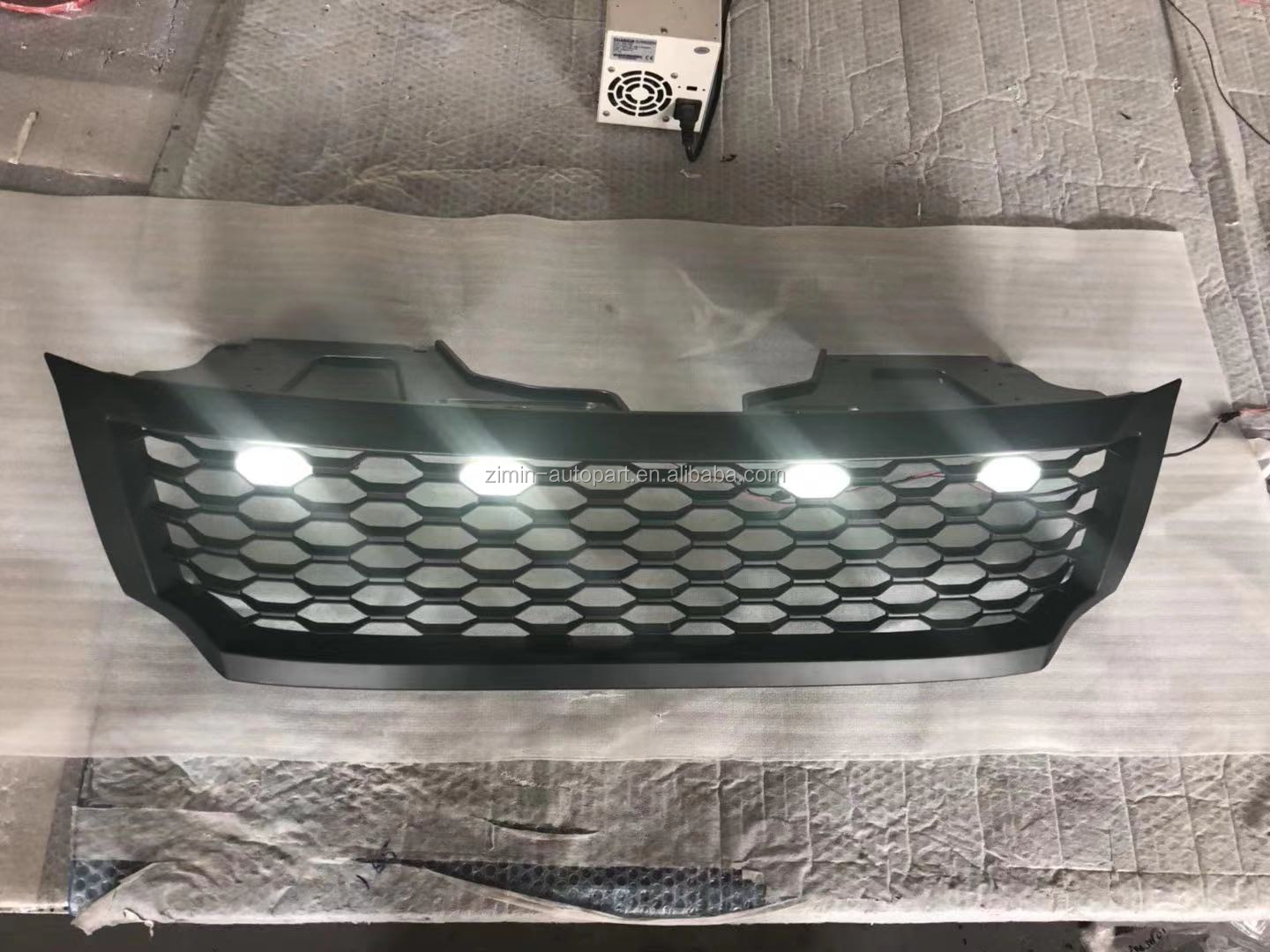 4X4 ABS Plastic Black Front Grille For NAVARA NP300 2015 2016 2017 2018
