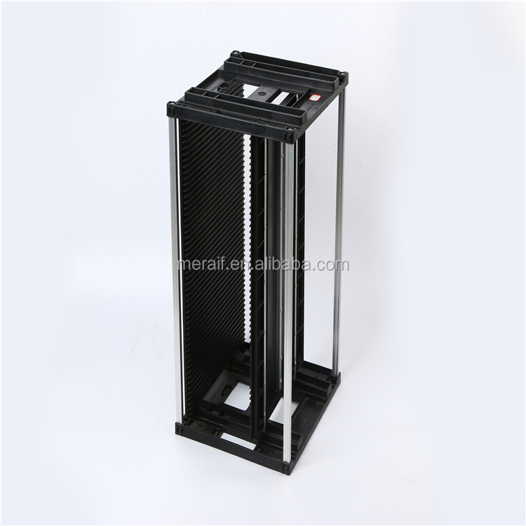 Esd Magazine Rack Durable Folding SMT ESD PCB Magazine Rack For SMT PCB Loader