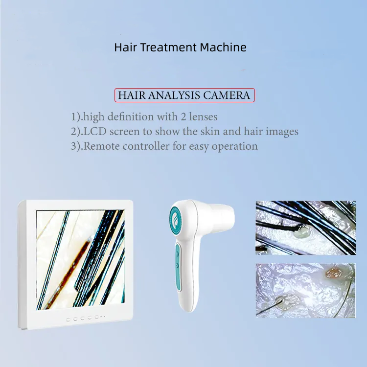 Painless PDT LED Light Therapy Machine 650nm Diode Laser Hair Growth Device