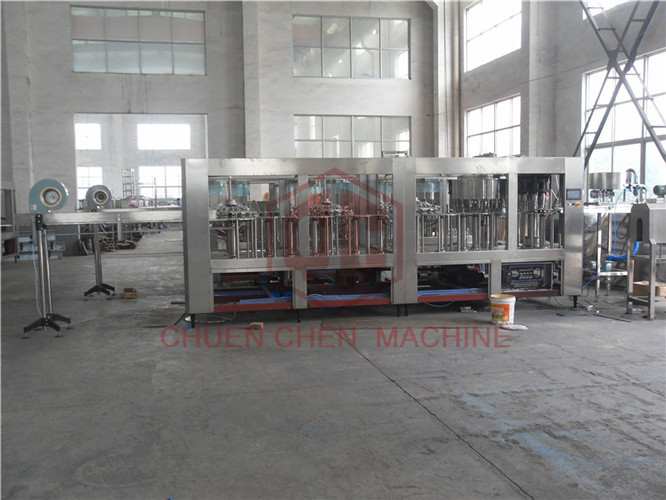 Medium Production Capacity Plastic Bottle Filling Machine For PET Bottle Juice