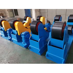 China 4200mm Self Aligning 40t Welding Turning Rolls With Polyurethane Wheels on sale