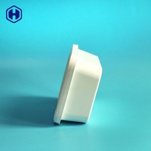 Recyclable Square Plastic Boxes With Lids Stackable Space Saving Anti Counterfei