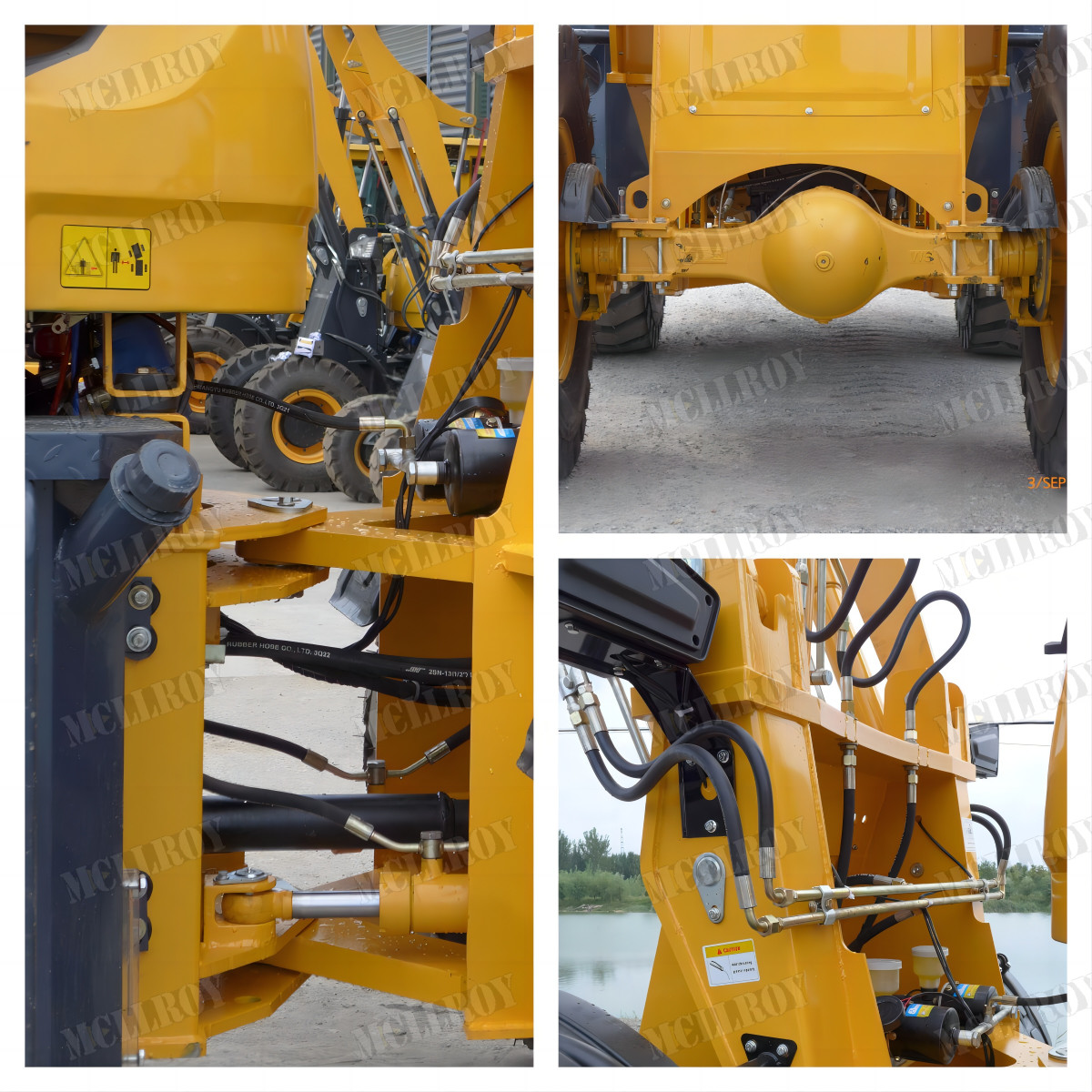 Engine Power 76KW Wheel Shovel Machine Wheel Loader Tire 1670-24