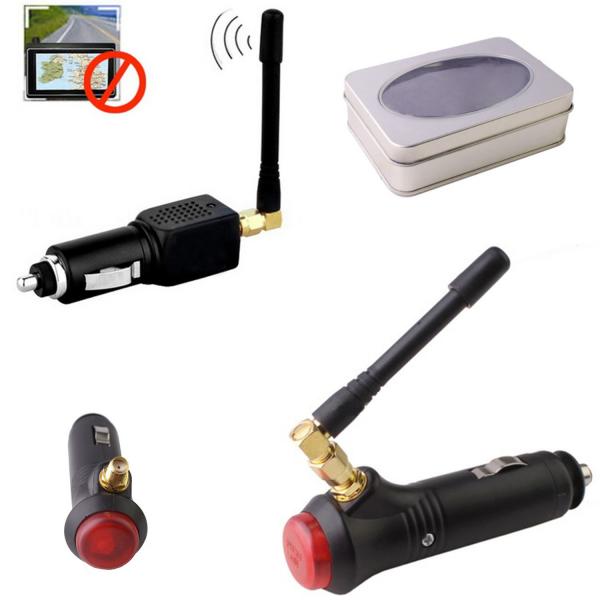 Quality Anti Tracker Mini GPS Jammer,Cigarette Lighter Car Charger World GPS L1 L2 Satellite Signal Jammer Blocker Isolator for sale