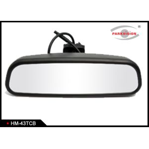 2 - Way Audio Input TFT LCD Mirror Monitor Rear View With 4 - Screw Mounting