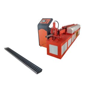 Steel Side Guide Rail Roller Shutter Door Roll Forming Machine Size 5.6*1.2*1.5m