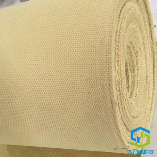 Aramid 1313 Airslide Band Conveyer Canvas Belt Aerating Plate Fabric Fire