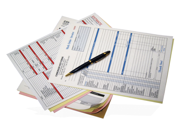 Auto Carbon NCR Paper Flat Surface Perfect Image For Office Documents