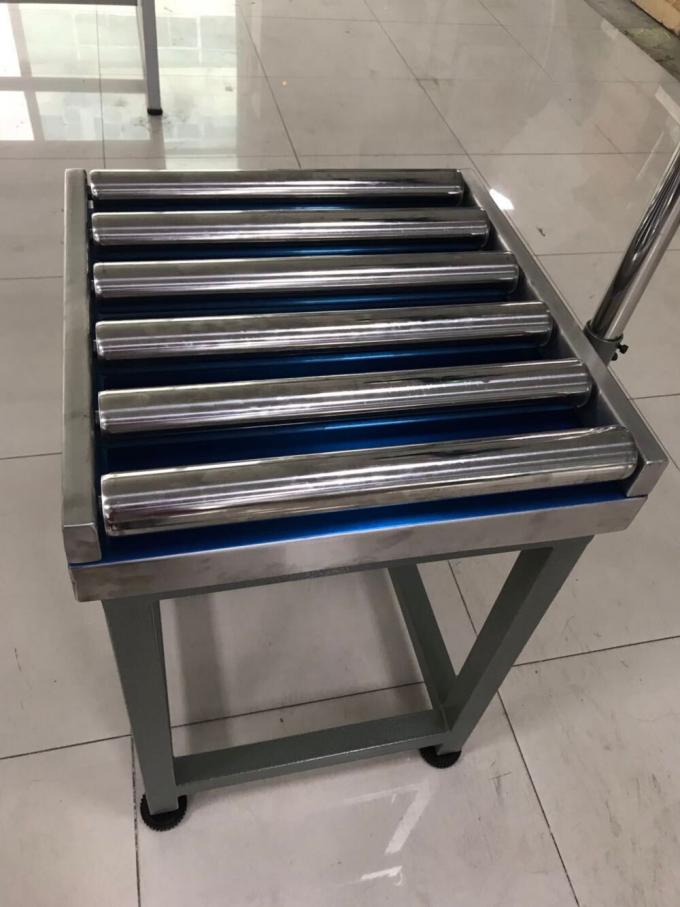 300kg 30g RS232 Expandable Motorized Roller Conveyor scale