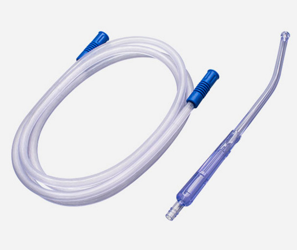 Size 5.0*8.0mm Length 2.0m Yankauer Suction Set with CE Certificate