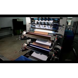 Automatic Paper Ruling Machine With Tension Control System , From Reel To Sheet