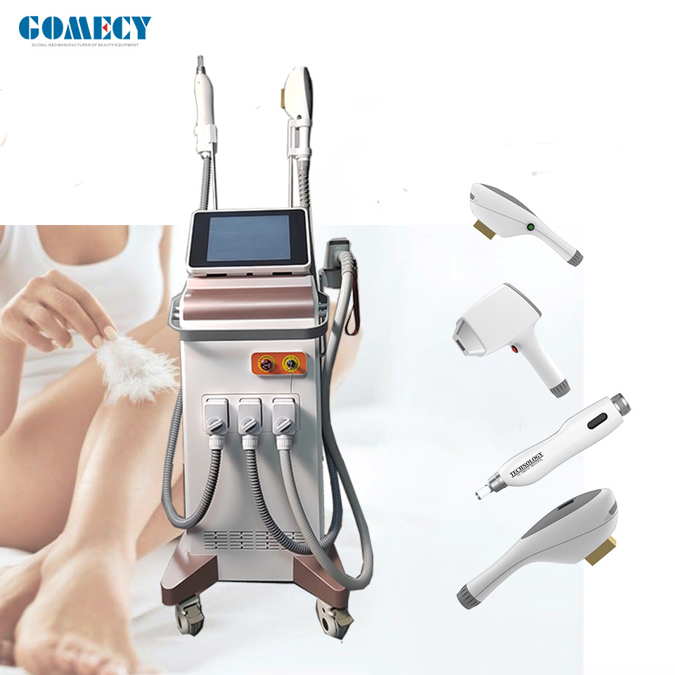 Diode Laser Multifunction Beauty Machine For Acne / Vascular / Pigment Removal