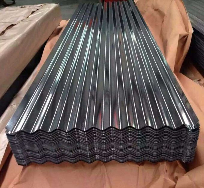 wave shape corrugated roof panels DX52D+Z Galvanized Steel Roofing Sheets