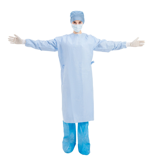 waterproof Non Sterile Disposable Surgical Gown AAMI Level 2