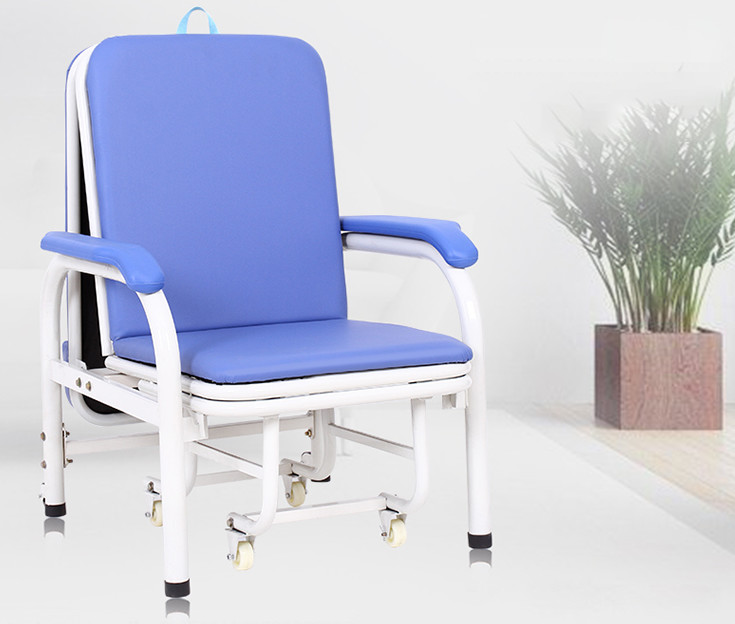 Portable Aluminum Folding Chairs For Waiting Bench Customized Size