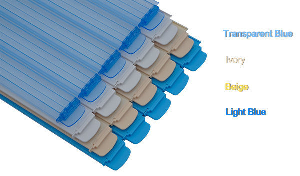 Transparant Blue AUPOOL OEM Automatic Pool Cover with CE Certifications and 12V Motors